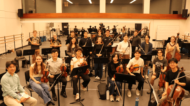 Chromas Ensemble rehearsal